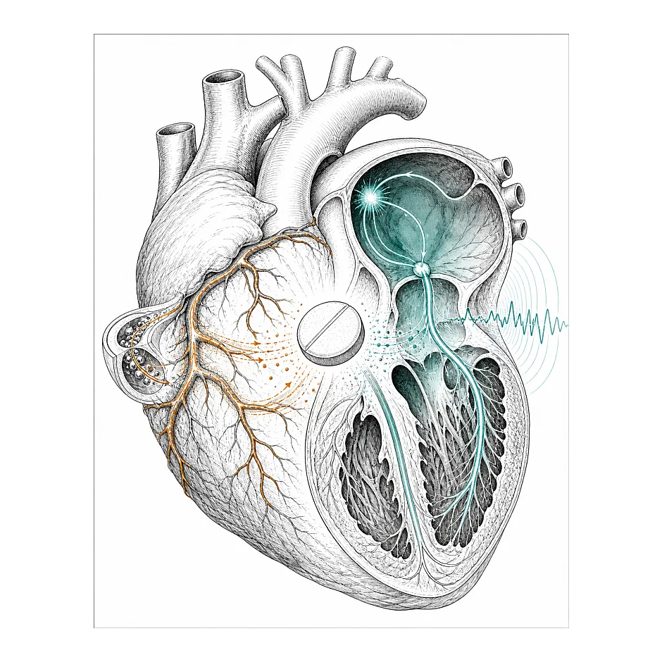 تاثیرات قرص کافئین بر سلامت قلب و عروق