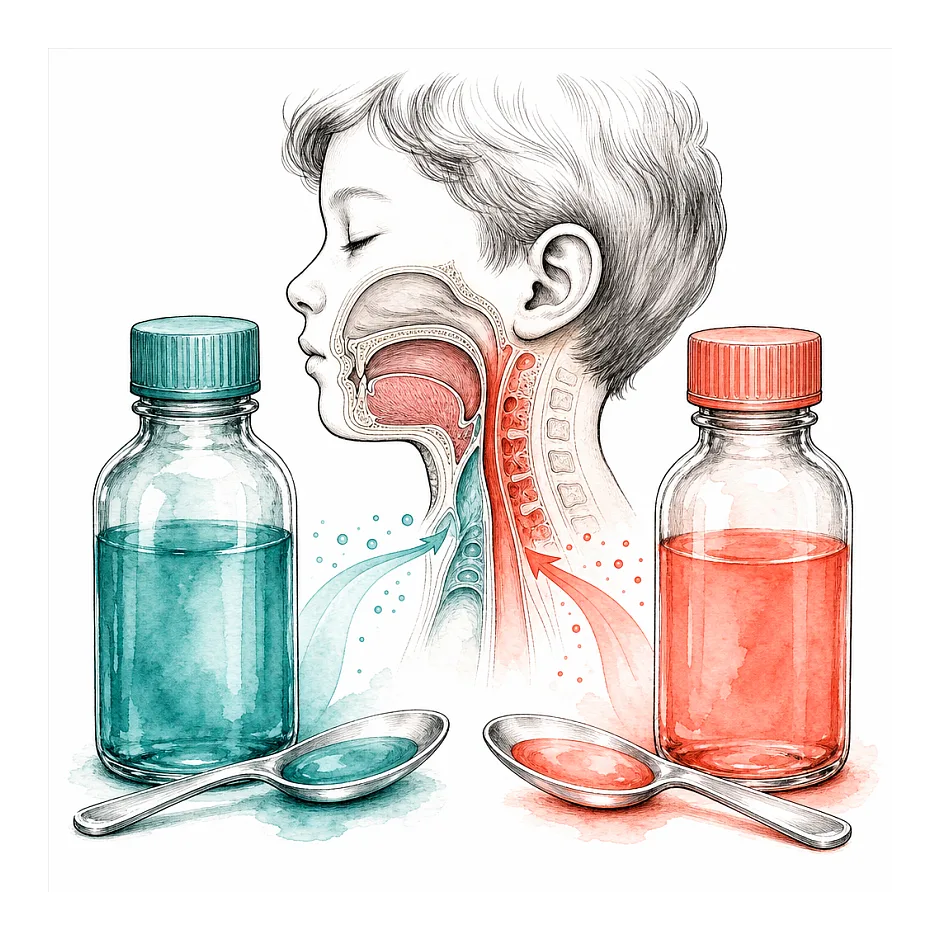 تداخل نئوتادین و کوریزان در کودک — چه کار کنیم؟