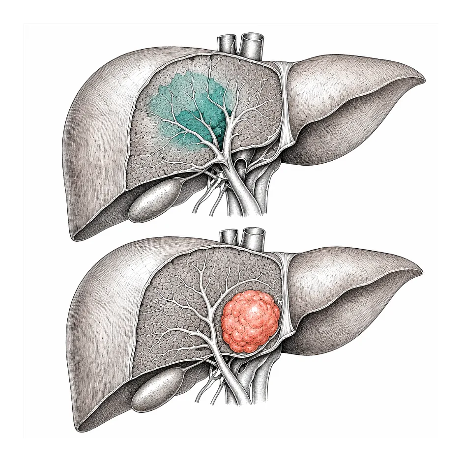 Focal fat sparing در مقابل SOL کبدی؟