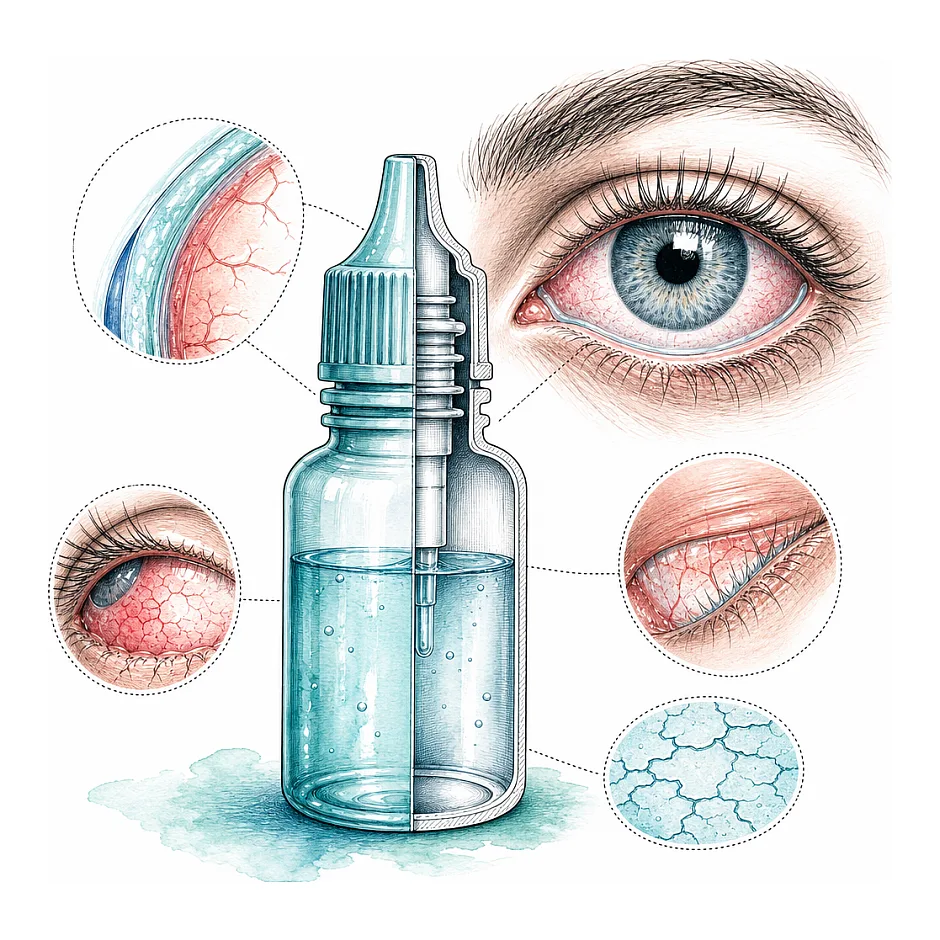 استفاده از اشک مصنوعی تاریخ‌گذشته؛ مجاز است یا نه؟