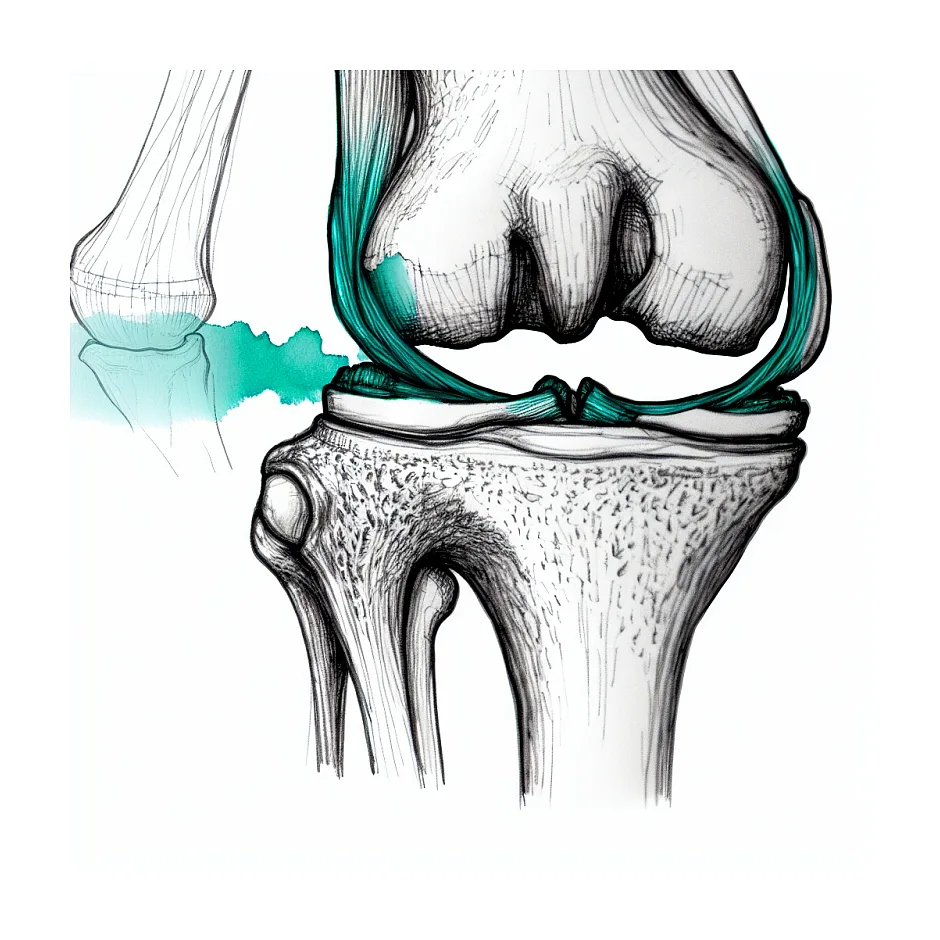 معنای پارگی بینابینی رباط صلیبی قدامی در MRI