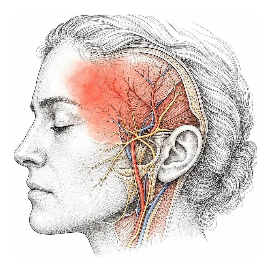 علت تیرکشیدن سمت چپ شقیقه - گام به گام به سلامتی