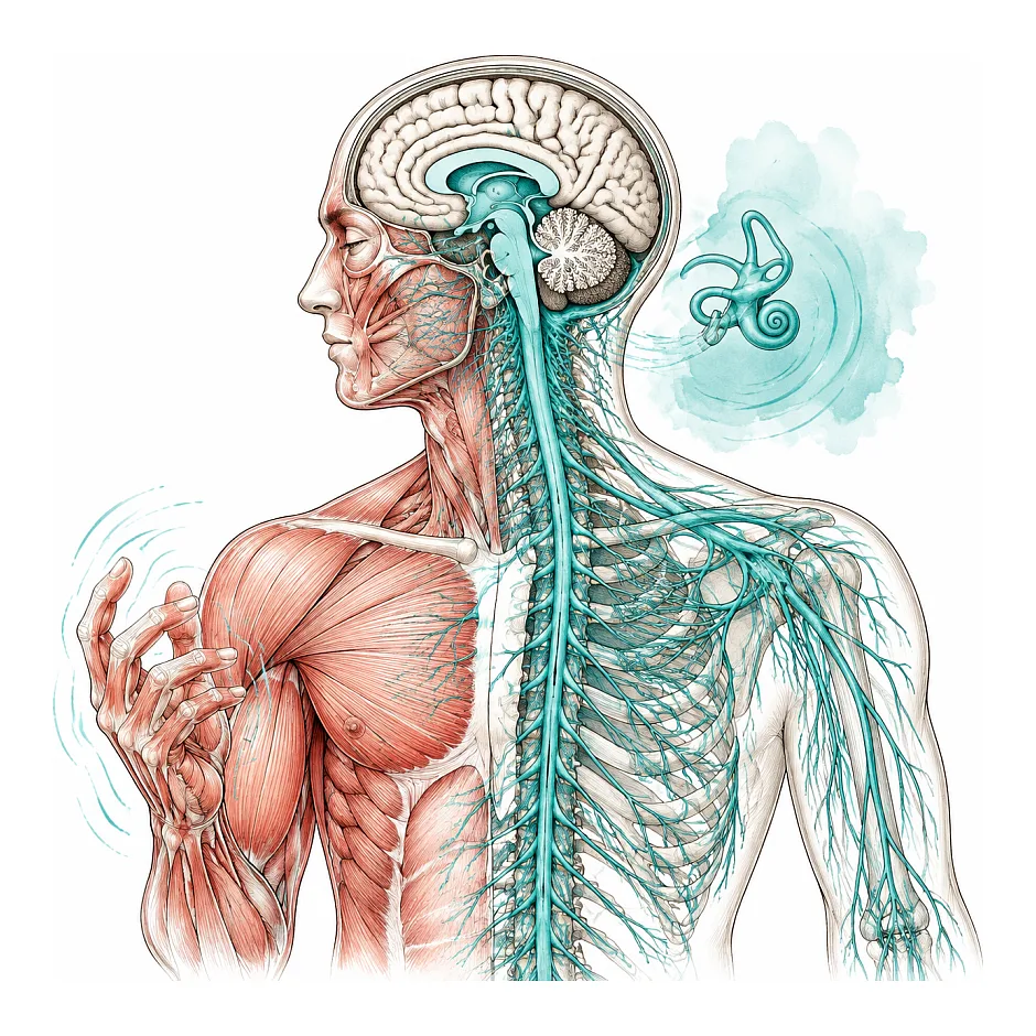 علت لرز درونی بدن و سرگیجه - راهنمای جامع