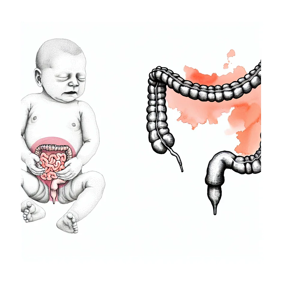 زور زدن نوزاد ۲۰ روزه — علت و راهکار