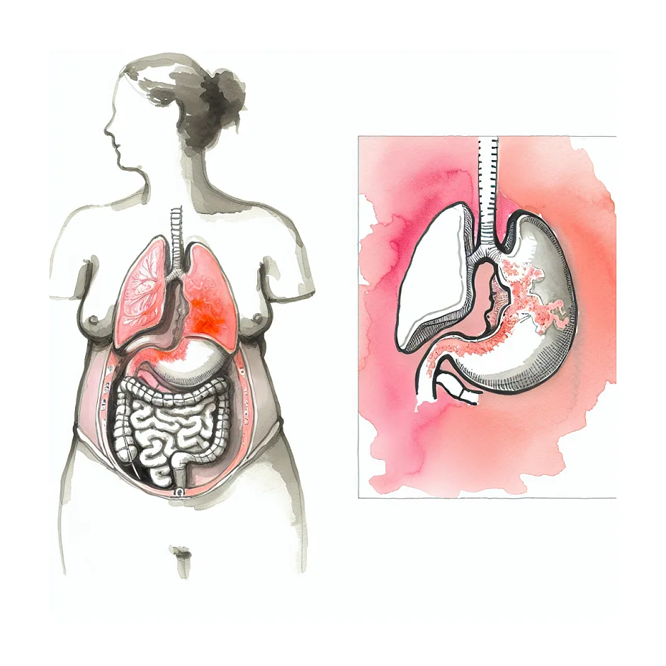 سنگینی قفسه سینه در بارداری — علل و راهکارها