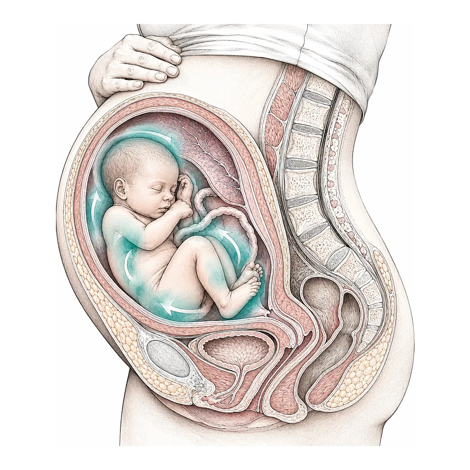 تعداد حرکات جنین در ۳۰ هفته: چند حرکت طبیعی است؟