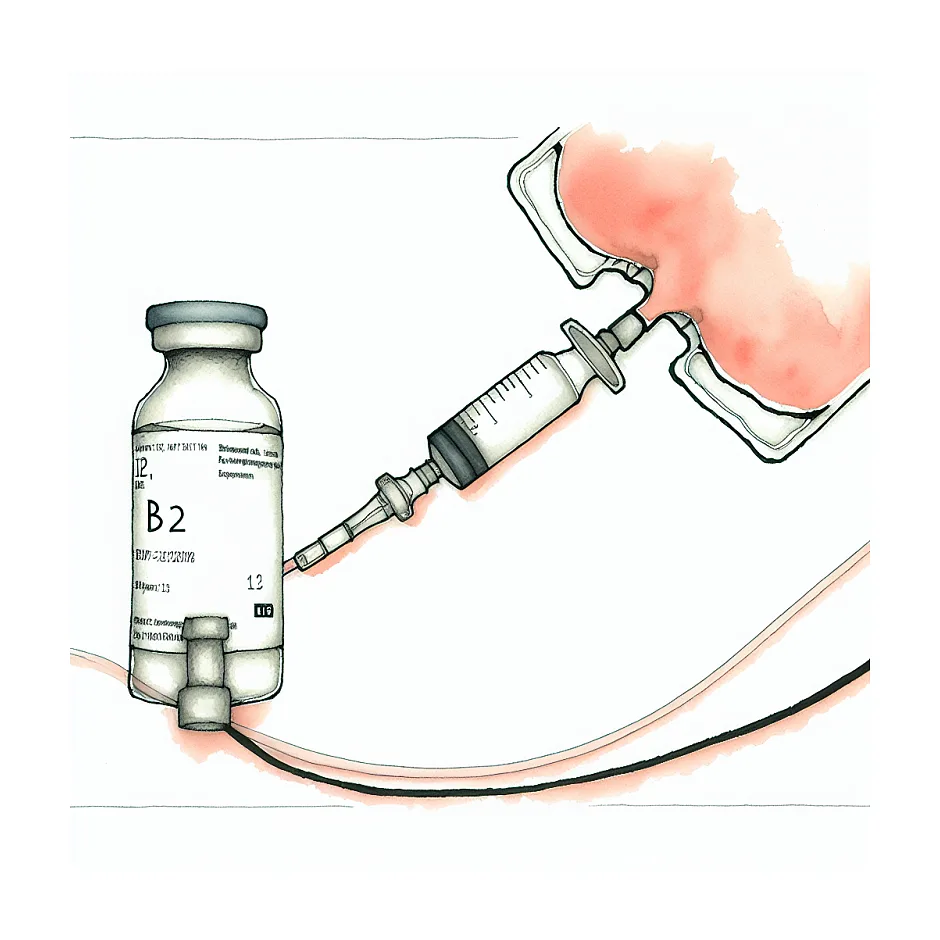 تزریق آمپول B12 در سرم؛ نکات ایمنی و عوارض