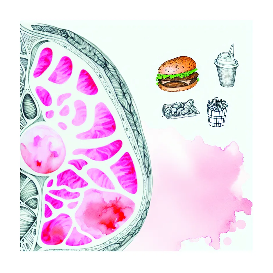 تاثیر فست فود بر شیردهی - AcidMedical