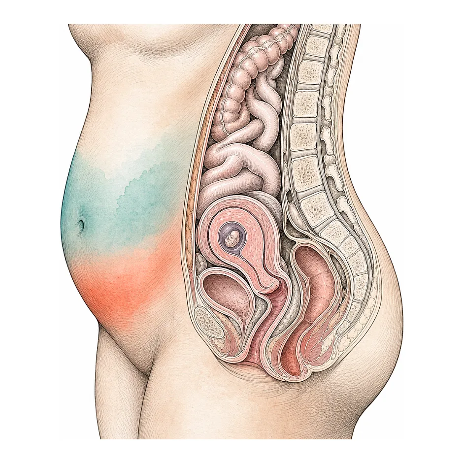 بزرگ شدن شکم در بارداری ۶ هفتگی؛ طبیعی است؟