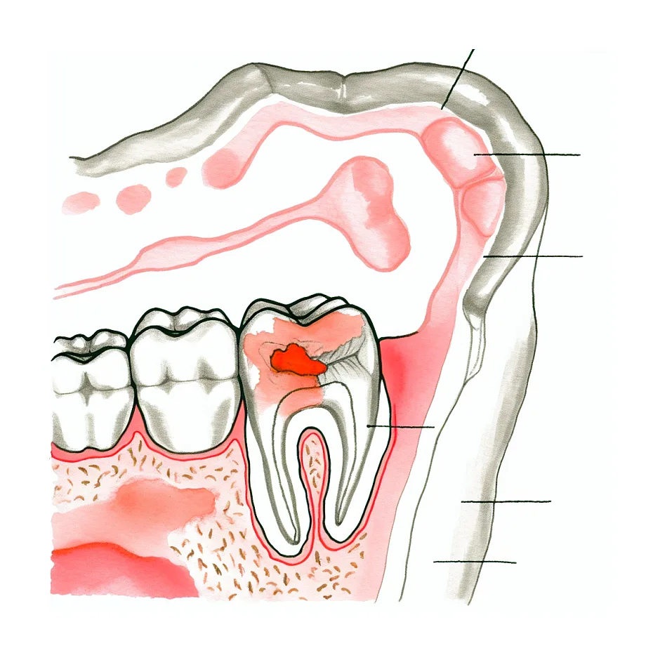 ریسک فلجی صورت در جراحی دندان نهفته فک پایین