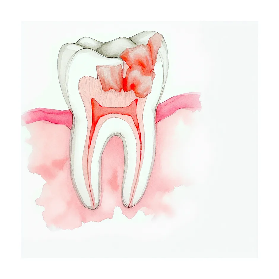 علت لق شدن و جداشدن یک قسمت روکش دندون چیست؟