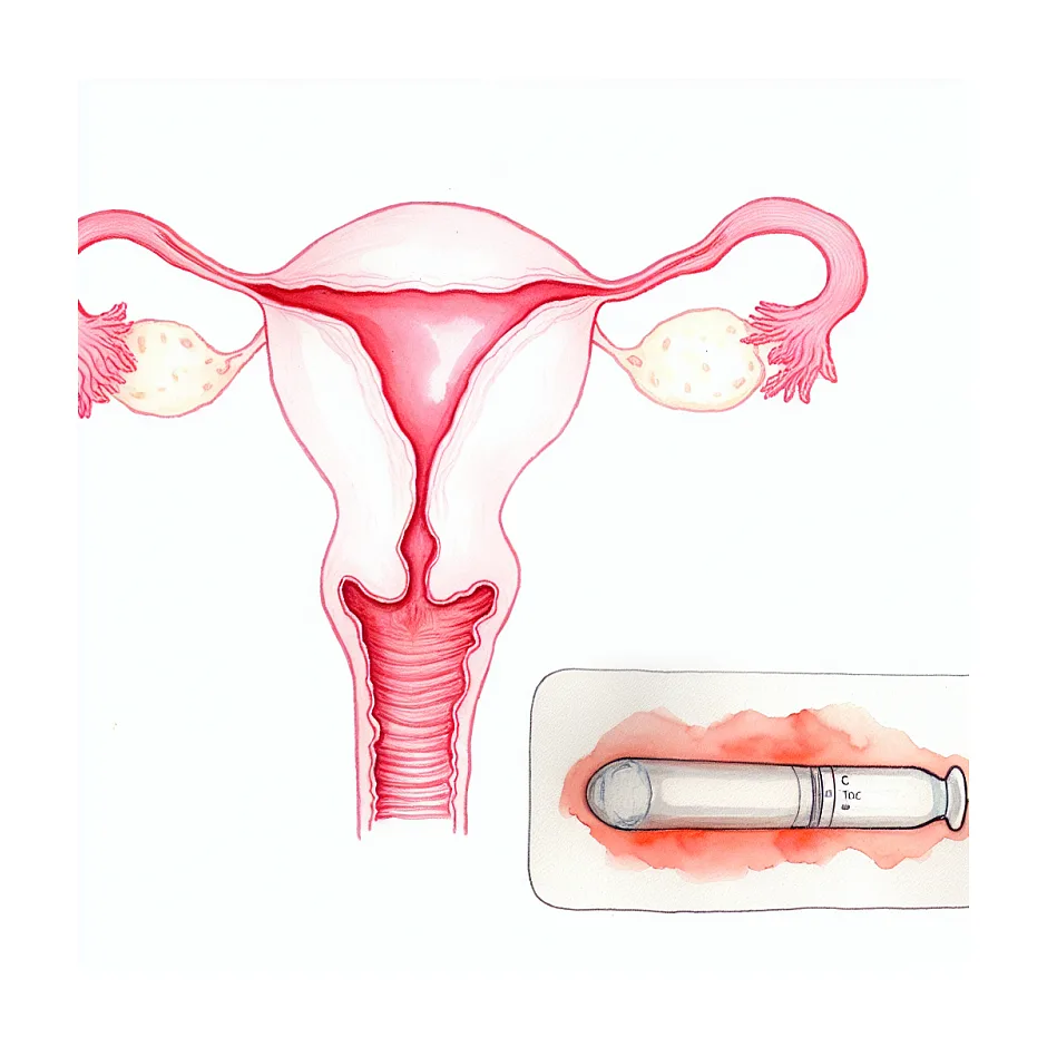 لکه لانه گزینی در بارداری: تاثیر شیاف پروژسترون