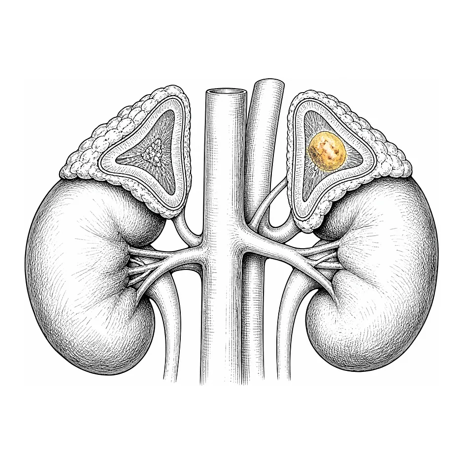 احتمال سرطان غدد فوق کلیوی با افزایش DHEASO4 | تشخیص و درمان