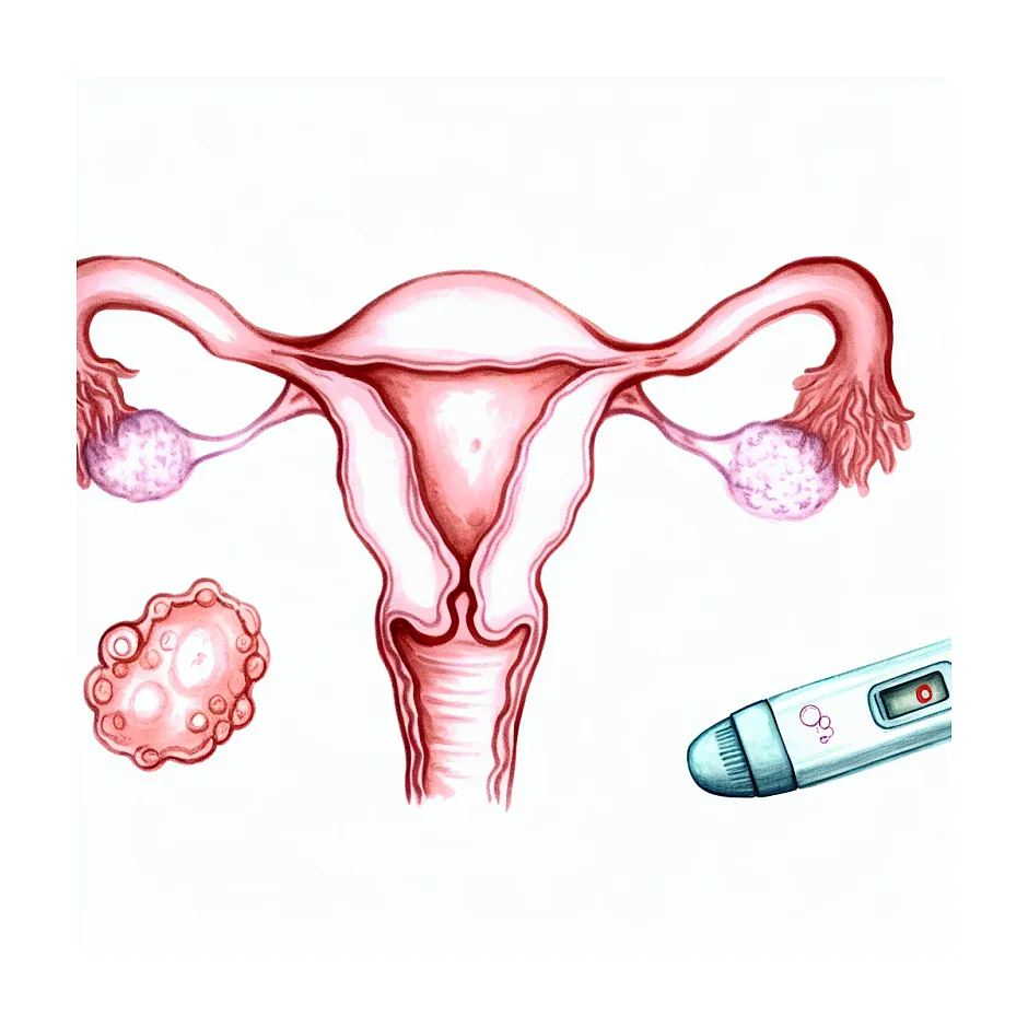 آیا کیت تخمک‌گذاری در افراد با تنبلی تخمدان (PCOS) مثبت کاذب می‌دهد؟