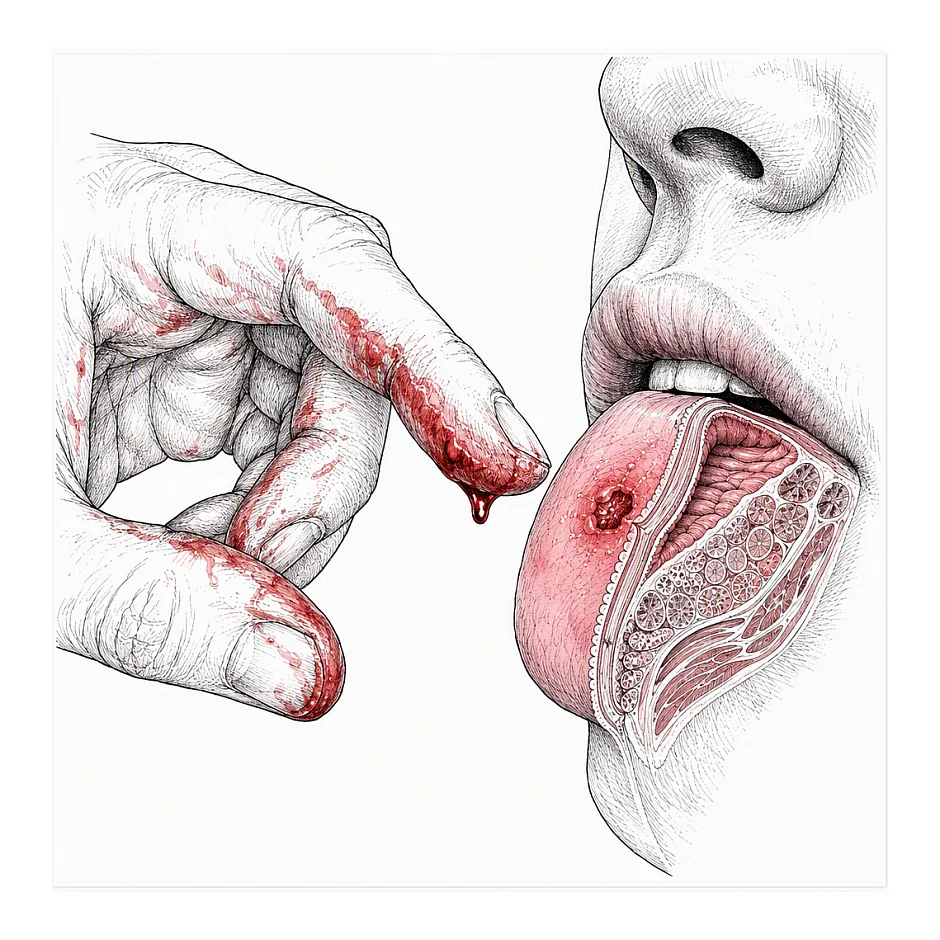 انتقال HIV از دست خونی به زخم لب - آیا انتقال ایدز ممکن است؟