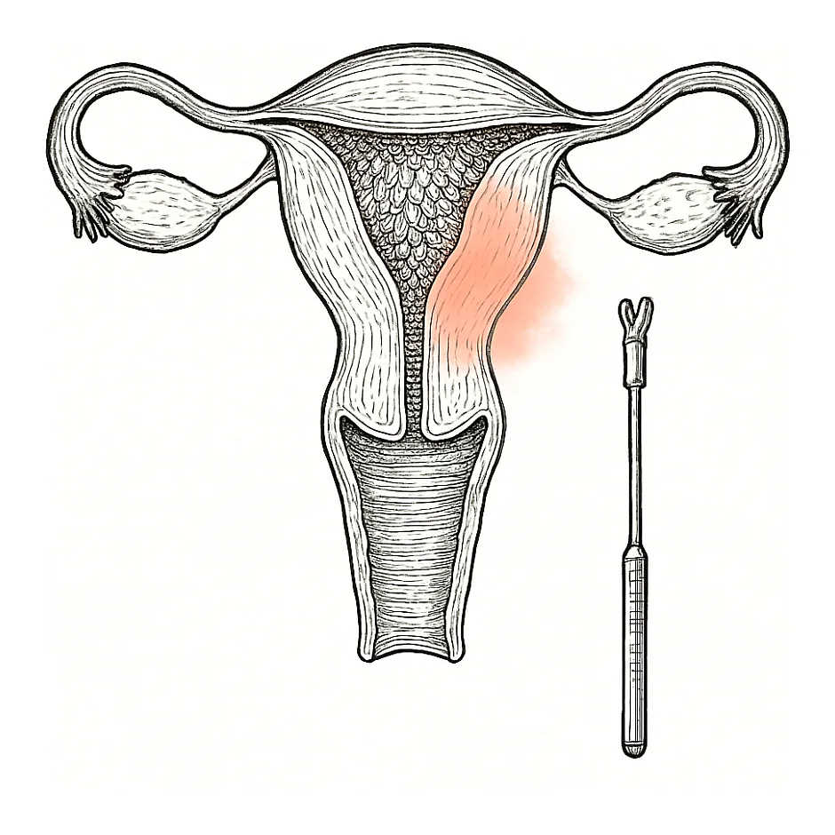 آیا بیوپسی آندومتر در مطب یا بیمارستان انجام می‌شود؟ همراه با جزئیات بیهوشی و عوارض