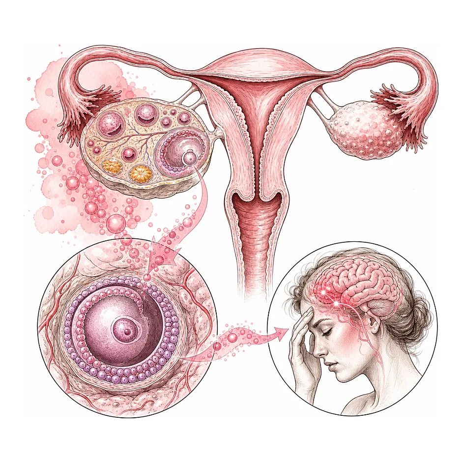 تاثیر دوز بالای استرادیول در IVF بر سردرد: راهنمای کامل