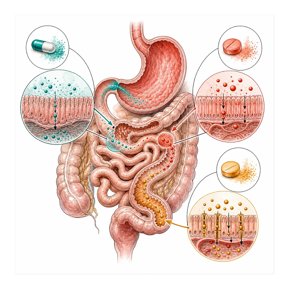 تداخل دارویی کلیندیوم سی، پروپرانول و قرص آهن