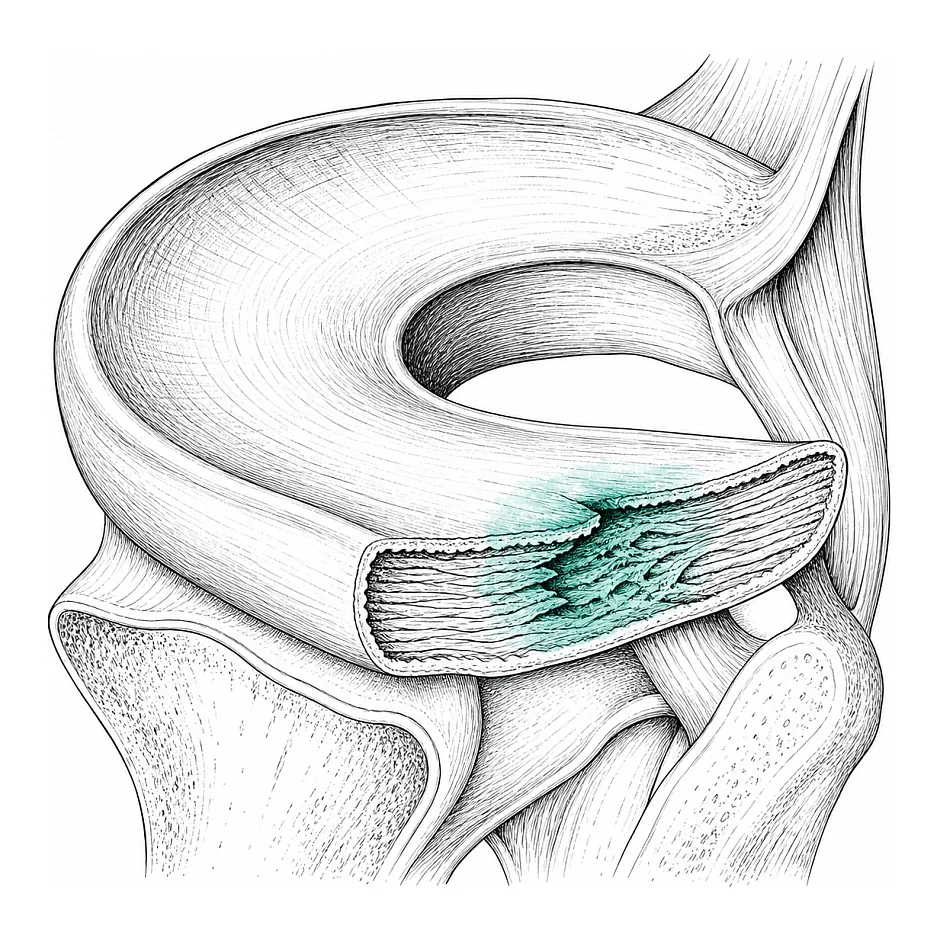 تغییر سیگنال شاخ قدامی منیسک خارجی یعنی چه؟