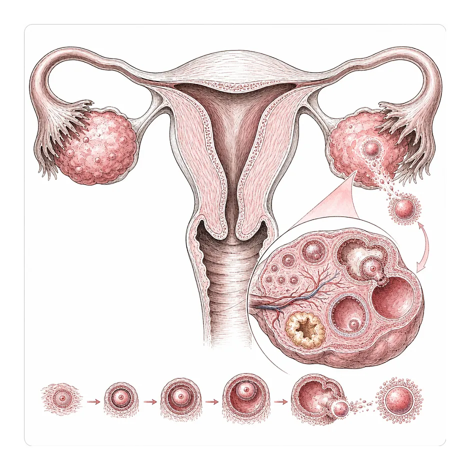 تأثیر قرص اواهلث بر تخمک‌گذاری و باروری