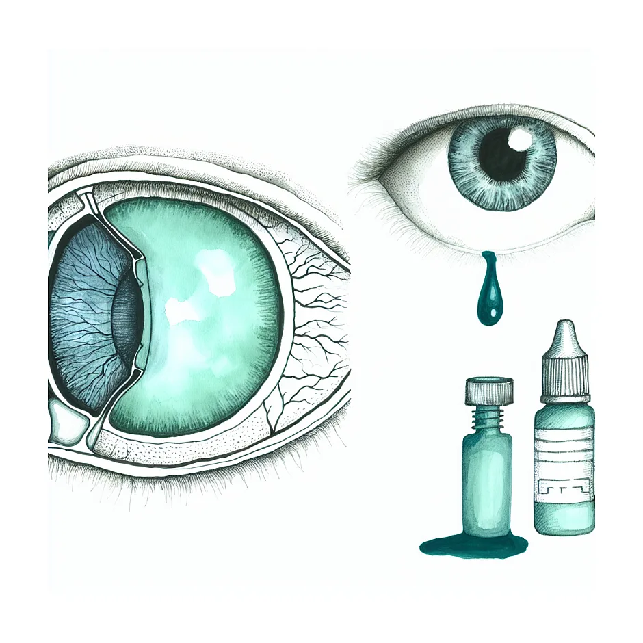 علت تاری دید هنگام استفاده از قطره چشم فلوکورت چیست؟