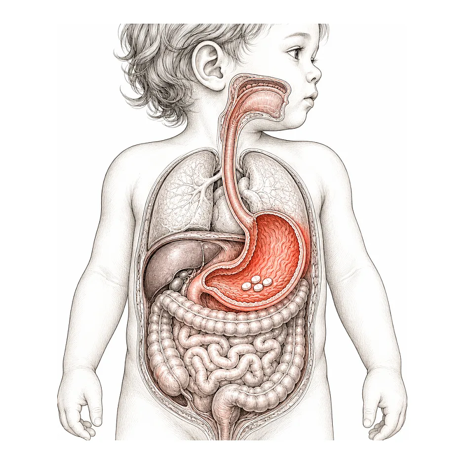 خوردن اشتباهی قرص پروفن توسط کودک یک‌ساله