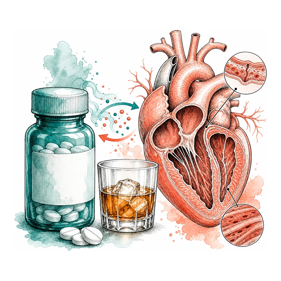تداخل پروپرانولول ۱۰ با الکل؛ آیا خطرناک است؟