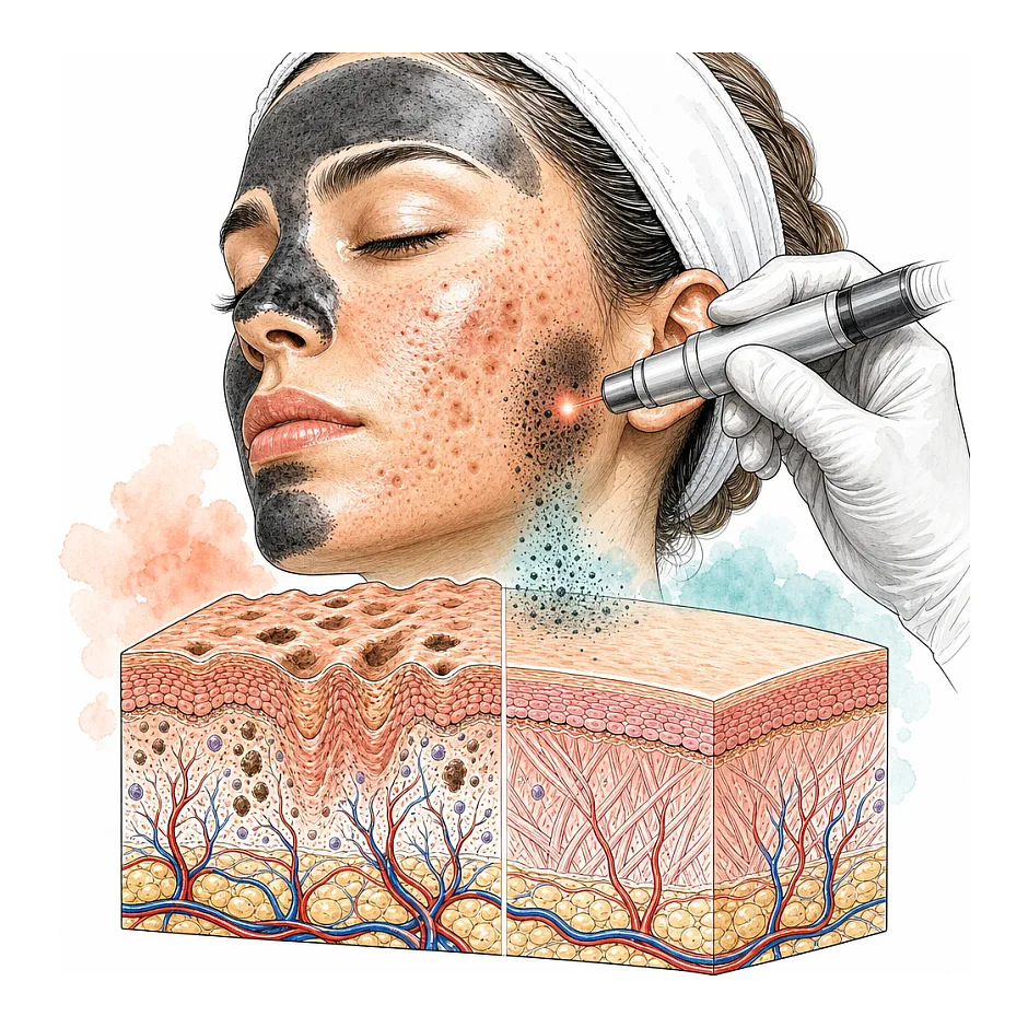 کربن‌تراپی صورت در دوران شیردهی آیا ایمن است؟