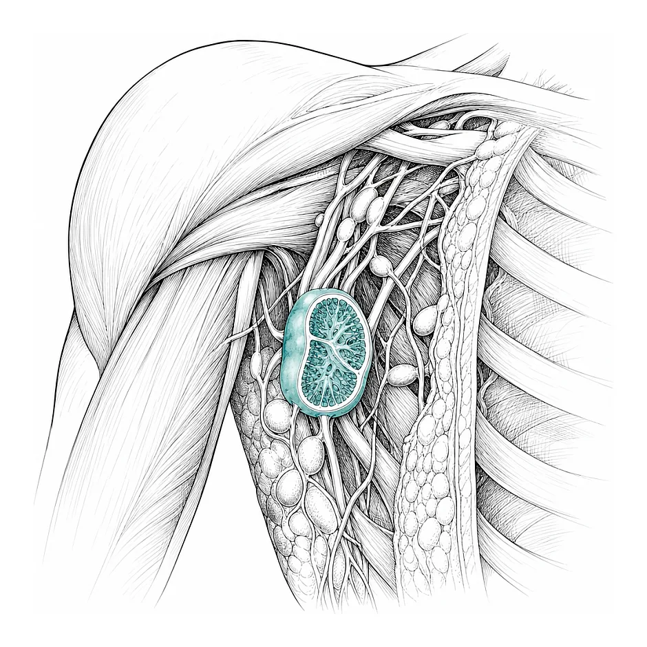 آیا لازم است ماموگرافی یا MRI انجام دهم برای لنف نود اگزیلاری با اندازه ۴mm؟