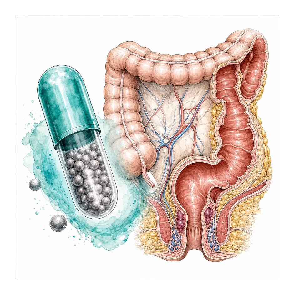 قرص آهن بدون یبوست برای مبتلایان به هموروئید