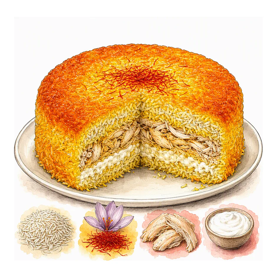 آیا خوردن تهچین هنگام اقدام به بارداری مضر است؟
