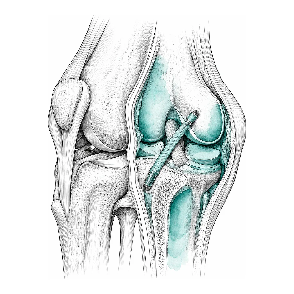 دقت MRI برای زانوی جراحی شده | تشخیص پس از عمل جراحی رباط صلیبی