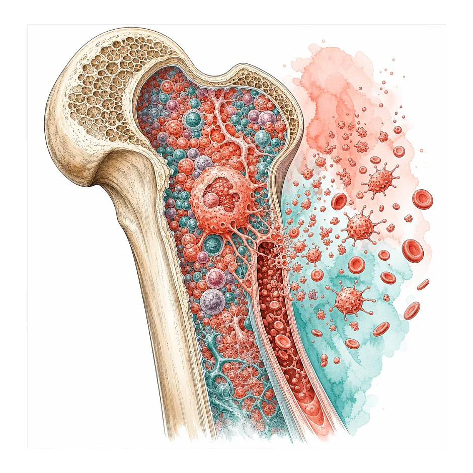 پرکاری مغز استخوان و افزایش پلاکت خون یعنی چه؟