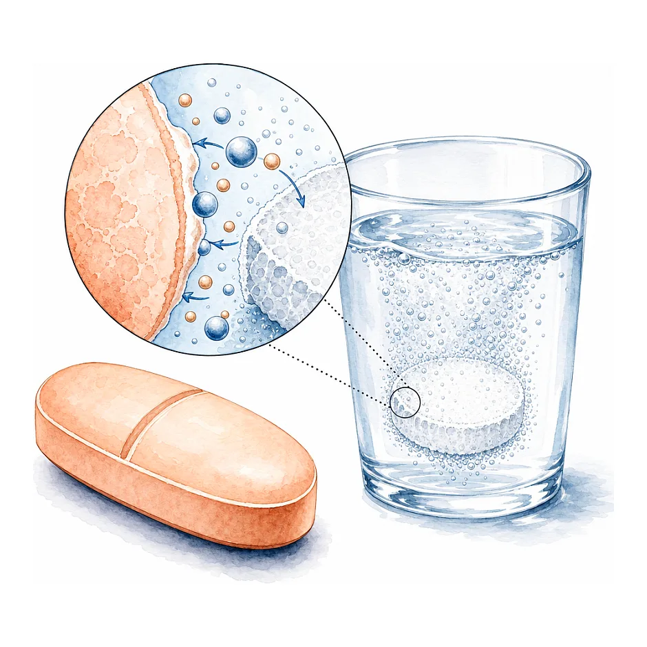 تداخل قرص نورماسکین با قرص جوشان کلسیم و منیزیم و شربت ال ارژنین
