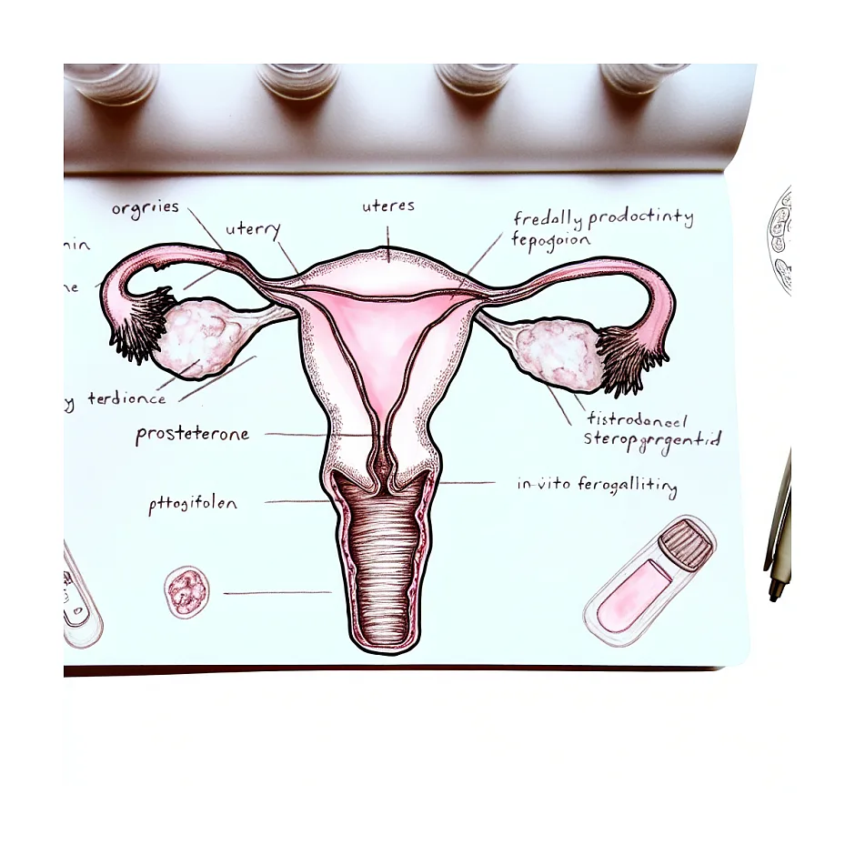 قطع آسپرین و شیاف پروژسترون پیش از آزمایش سِل‌فری در IVF