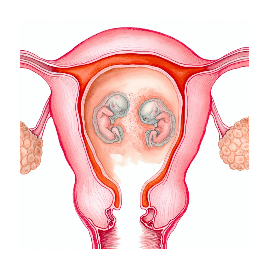 ساک حاملگی بزرگ در هفته ۷؛ آیا دوقلو است؟
