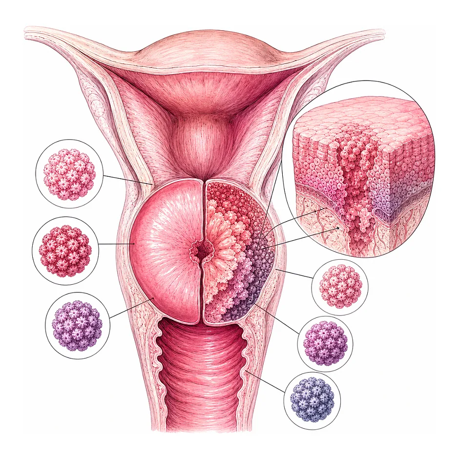تفاوت تایپ hpv typing چیست؟