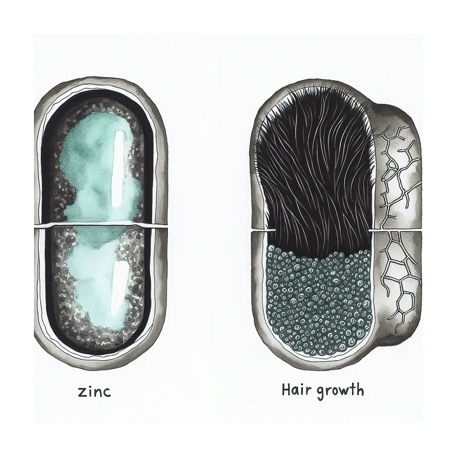تداخل دارویی قرص های Unizinc و Haironik - نکات مهم برای کاشت مو