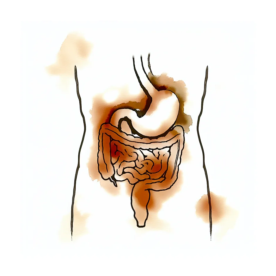 علت احساس وجود چیزی در شکم چیست؟