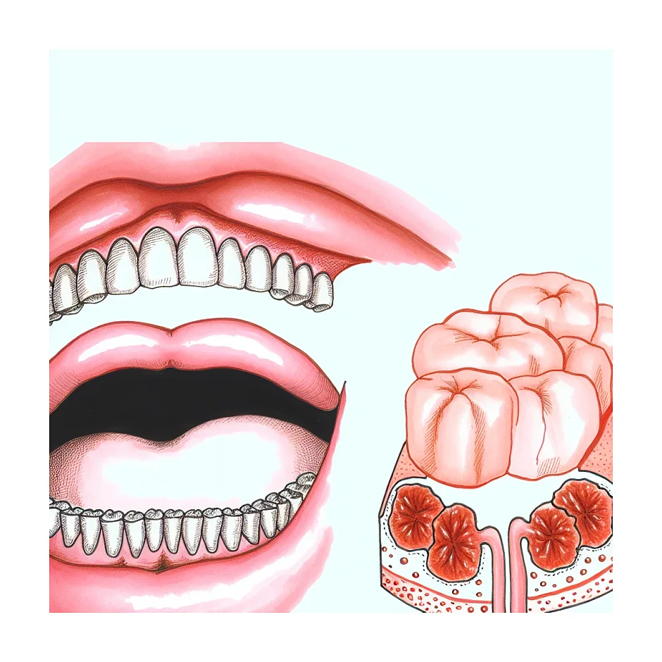 خشکی دهان و چسبیدن لب به لثه — علت و راهکار