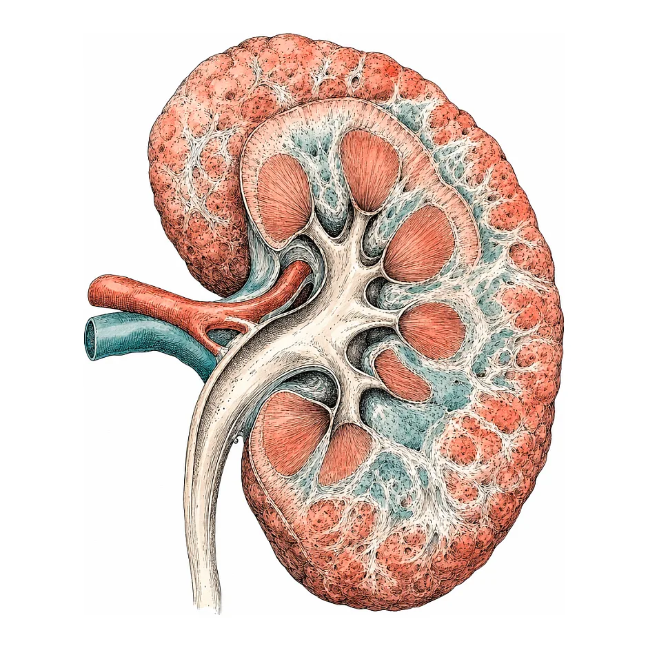 اسکار پارانشیمال کلیه چیست و چقدر خطرناک است؟