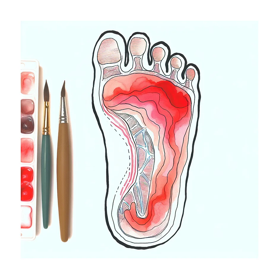 علل و راهکارهای درمان داغ شدن و سفتی کف پا