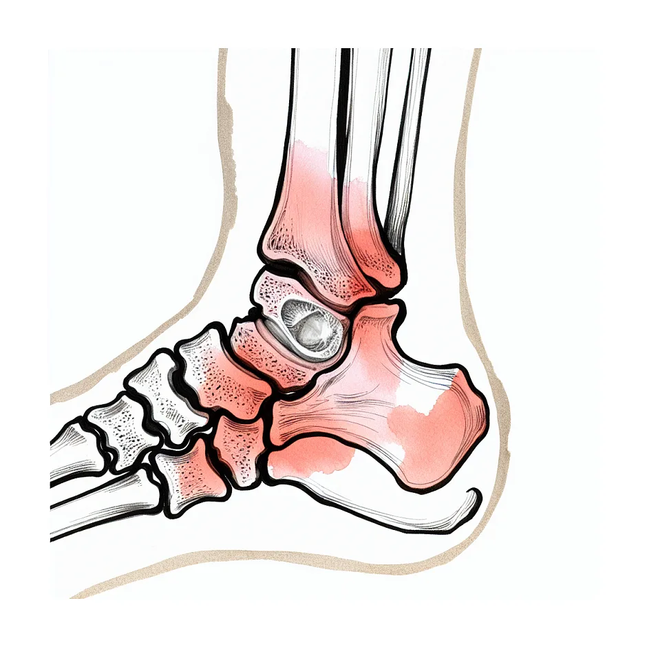 آیا پلاک در مچ پا محدودیت دائمی دامنه حرکتی را ایجاد می کند؟
