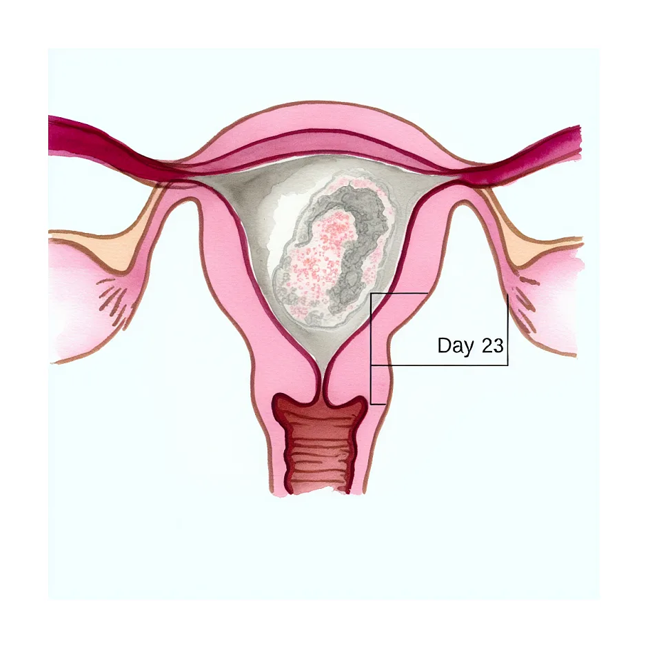 تشخیص ساک بارداری در روز ۲۳ انتقال جنین IVF