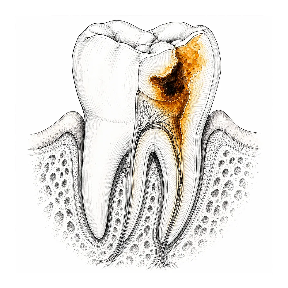 اصطلاح کرب در دندانپزشکی و پر کردن دندان: راهنمای جامع