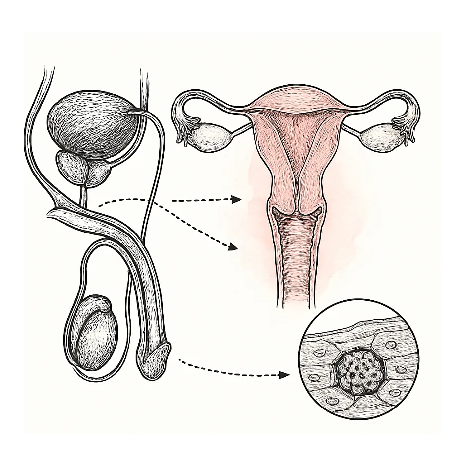 آیا زن بی‌علامت می‌تواند HPV را به مرد منتقل کند؟