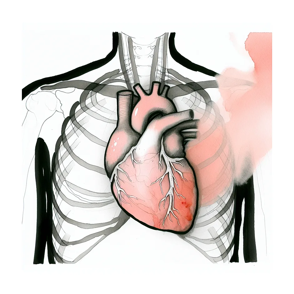 تپش و چنگ زدن قفسه سینه پس از دود سیگار