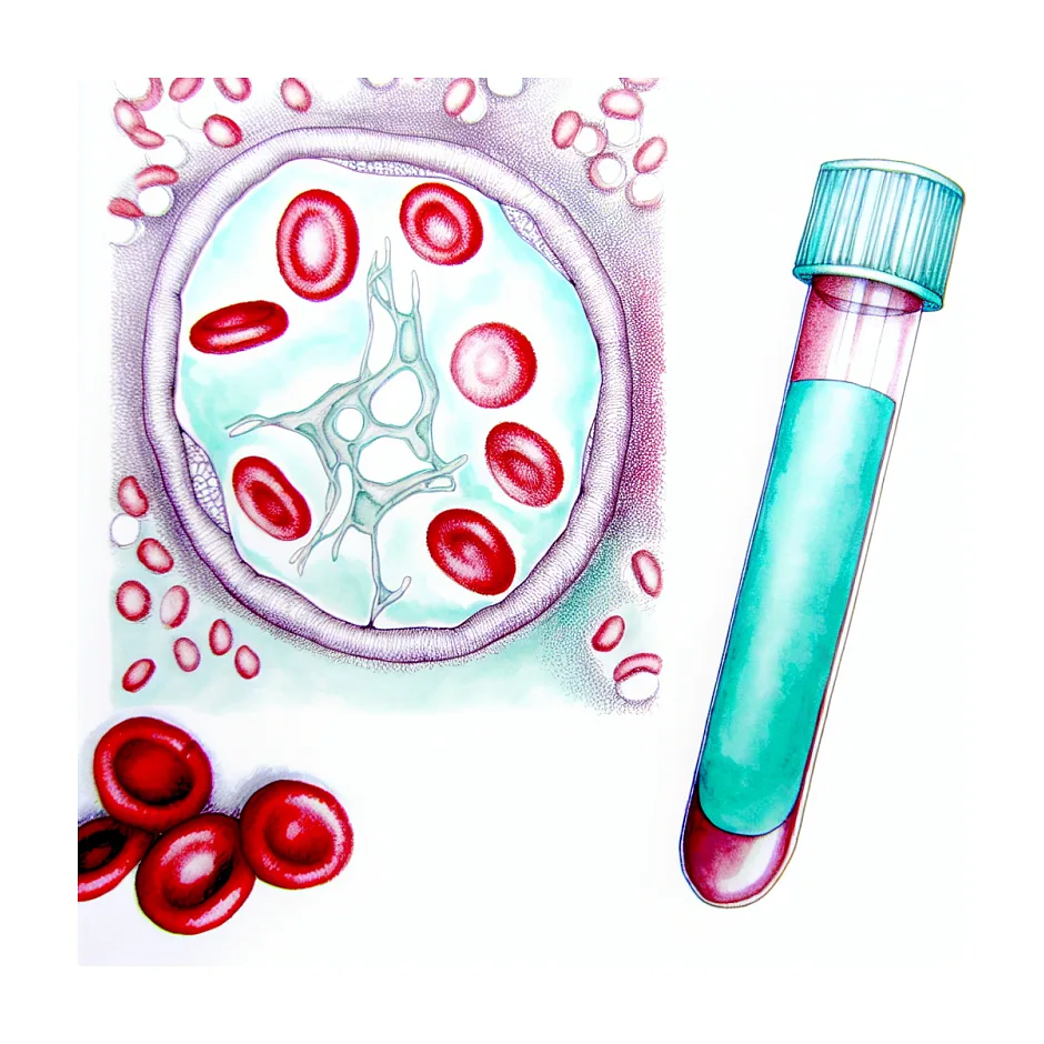 بررسی نتایج آزمایش هموگلوبین (HBA, HBA2) و خواص خونی (MCV, MCH)