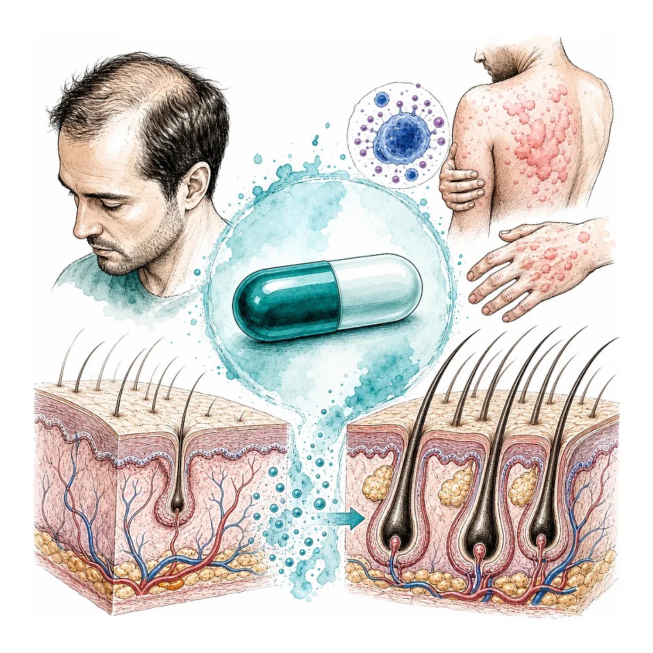 عوارض قرص دوتاستراید و احتمال حساسیت