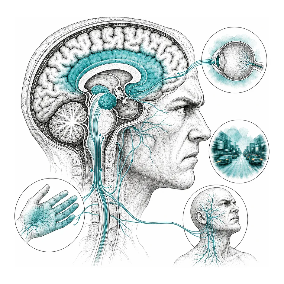 علائم بی حسی و تار دید در زمان عصبانیت، آیا نشانه ام اس است؟